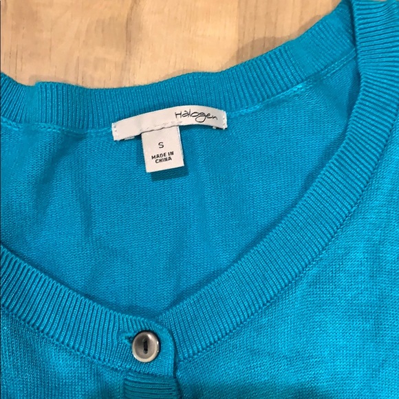 Halogen 3/4 sleeve cardigan - Picture 2 of 2